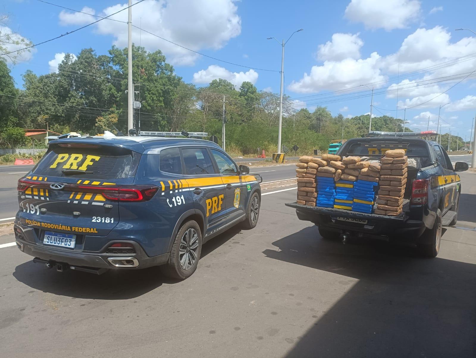 A droga foi levada para a Central de Flagrantes de Teresina