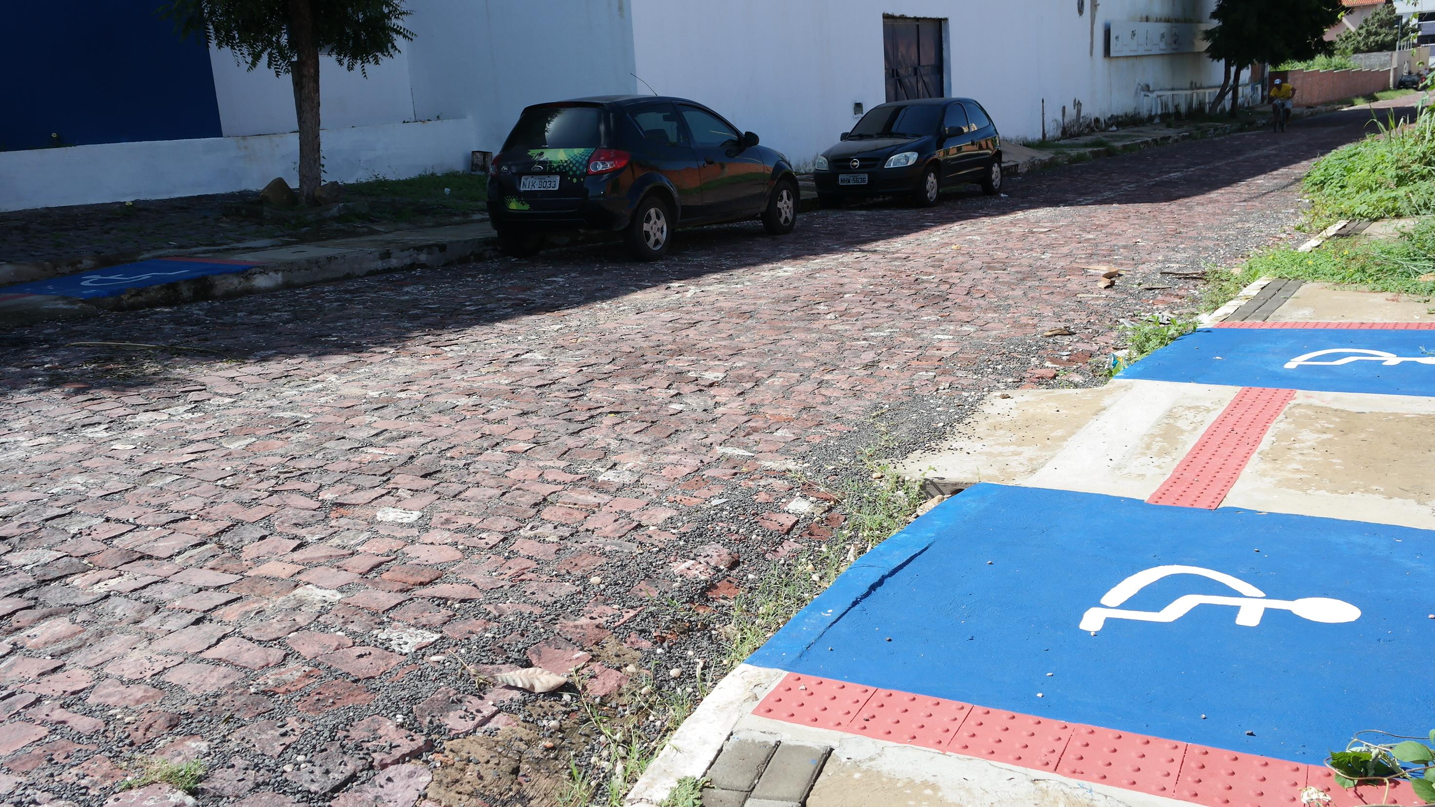 Calçadas com acessibilidade