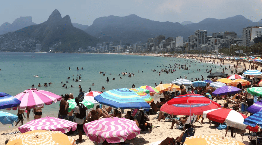Rio de Janeiro atingiu os 41,1ºC