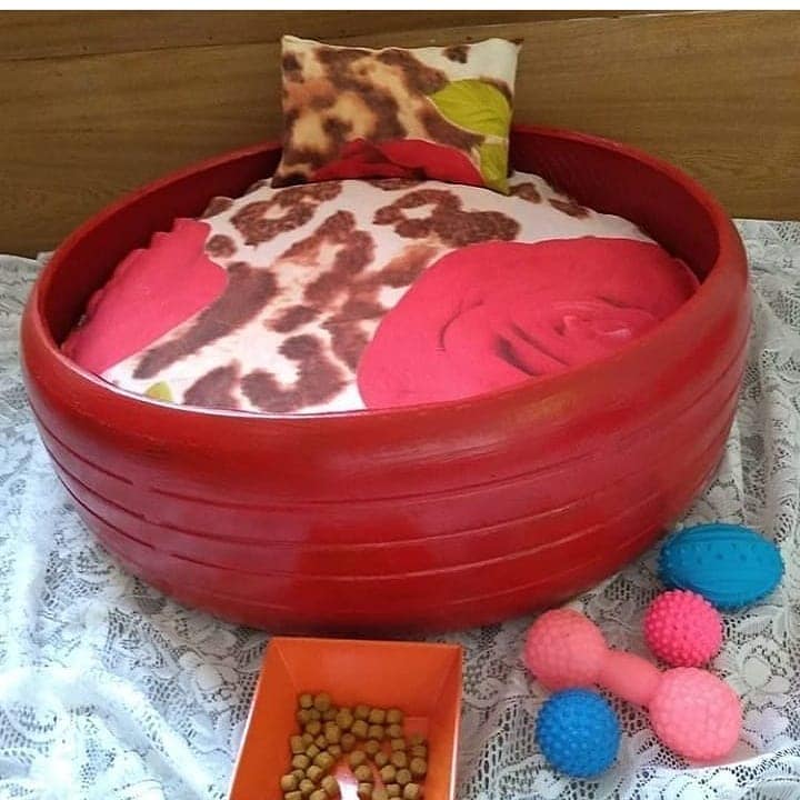 Uma das peças montadas