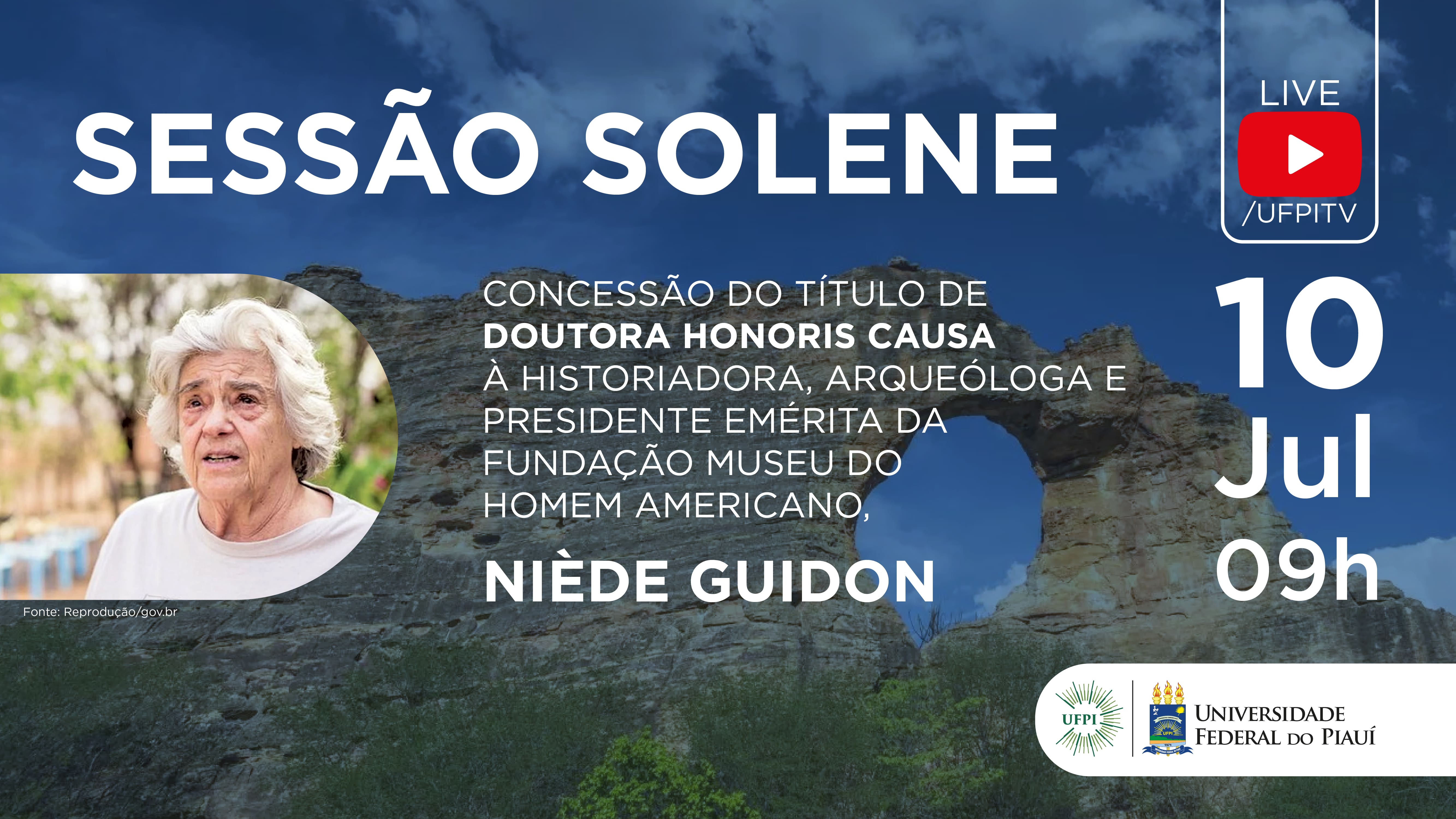 UFPI concederá título de Doutora Honoris Causa à arqueóloga Niéde Guidon