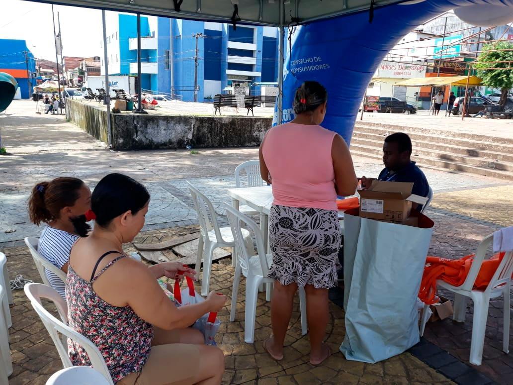 Durante a ação, será realizada troca de lâmpadas e cadastro para sorteio de geladeiras para famílias de baixa renda