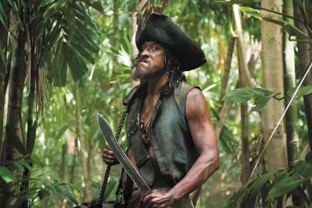 Tamayo Perry em "Piratas do Caribe"