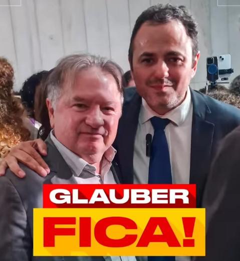 Merlong Solano manifesta apoio a Glauber Braga