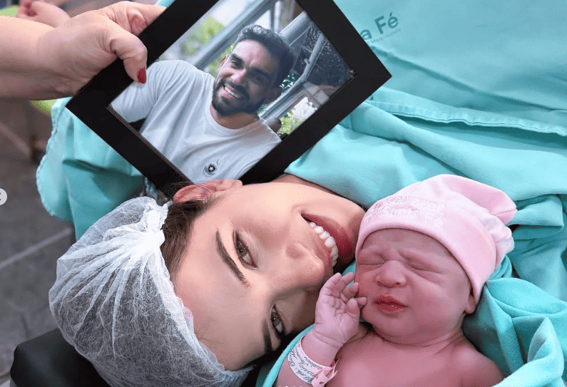 Maria Heloísa é filha do anestesia Caio Barros e da odontóloga, Clyssia Maria