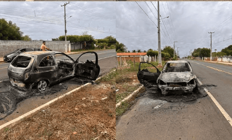 Carro do corredor Samuel Lopes teve pane elétrica e incendiou