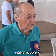 Prefeito de Teresina, Silvio Mendes, dá resposta "atravessada" a repórter que questionou os serviços de limpeza da cidade