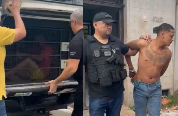 Agressor de mãe e foragido por estupro são presos em Teresina