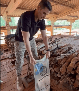 Drogas apreendidas pela Polícia Civil do Piauí são incineradas em cerâmica na cidade de Nazária