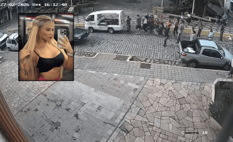 Amanda Arantes foi atingida enquanto participava do velório da própria mãe