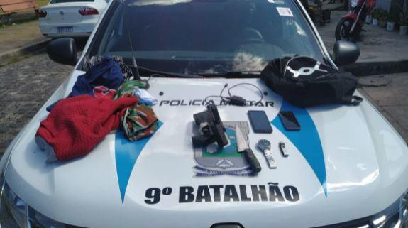 Polícia consegue prender suspeitos de assalto