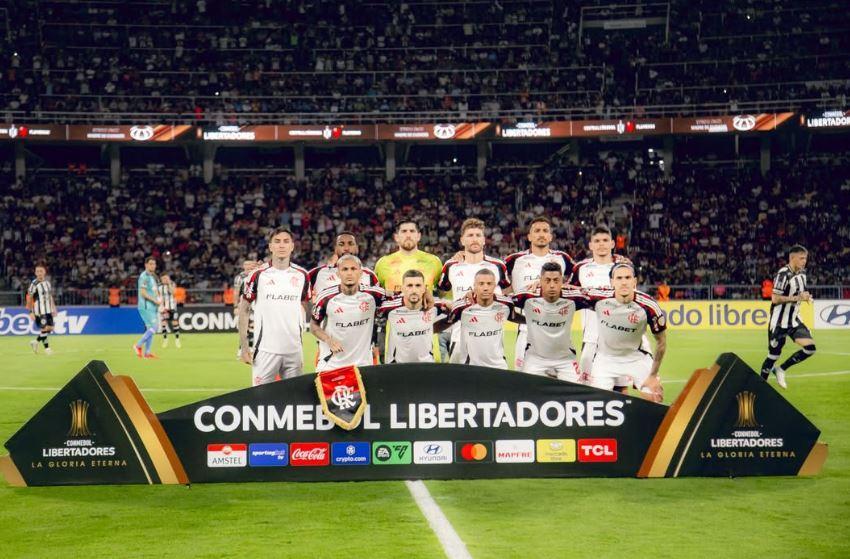 Final de partida. Flamengo empata com o Central Córdoba em 1 a 1 na Argentina
