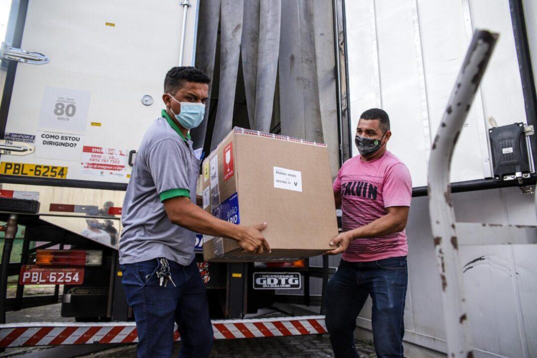 Piauí recebeu hoje mais 16,3 mil doses de vacinas da Pfizer
