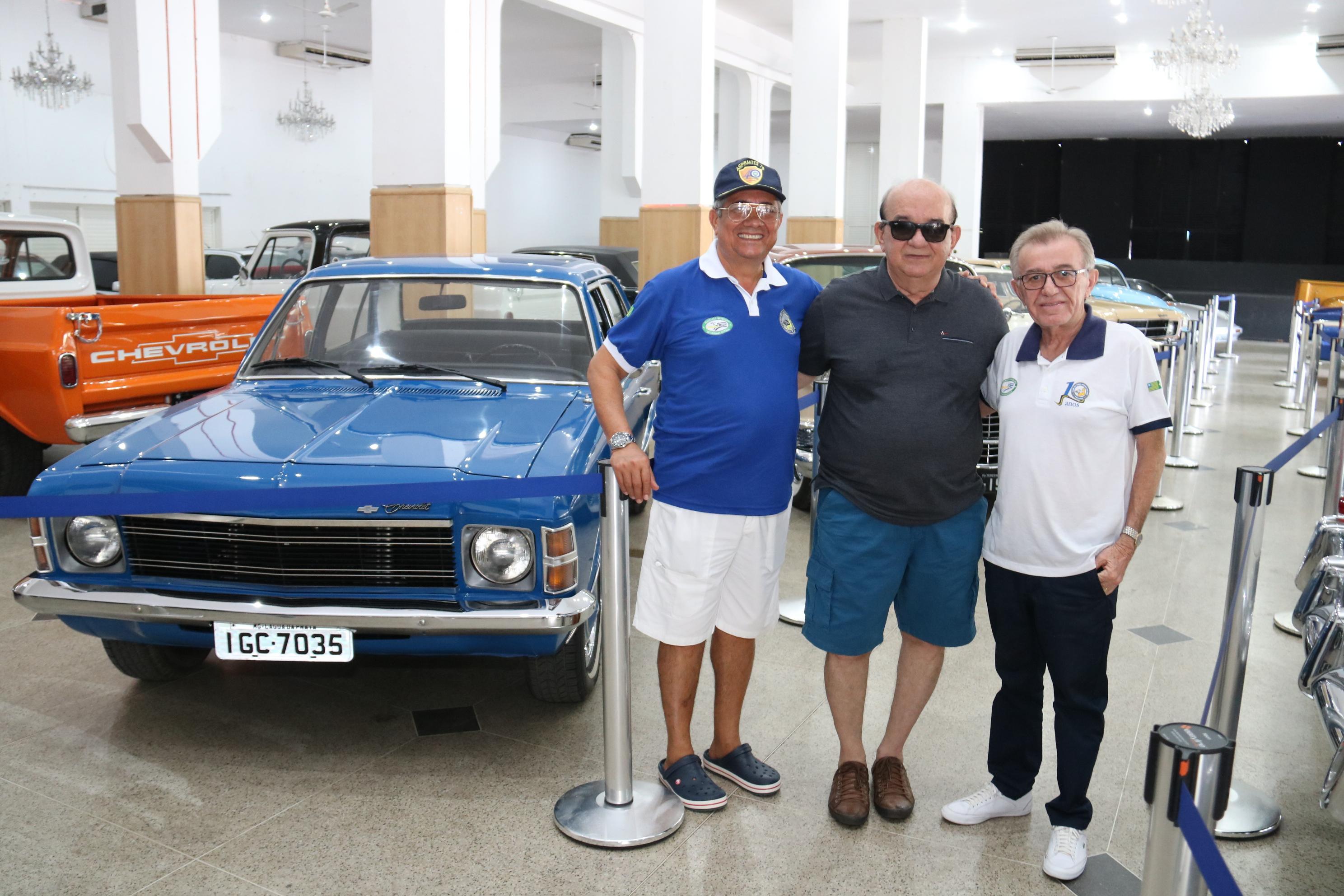 Cel. Fernando Miranda, Gilson Vasconcelos e José Airton