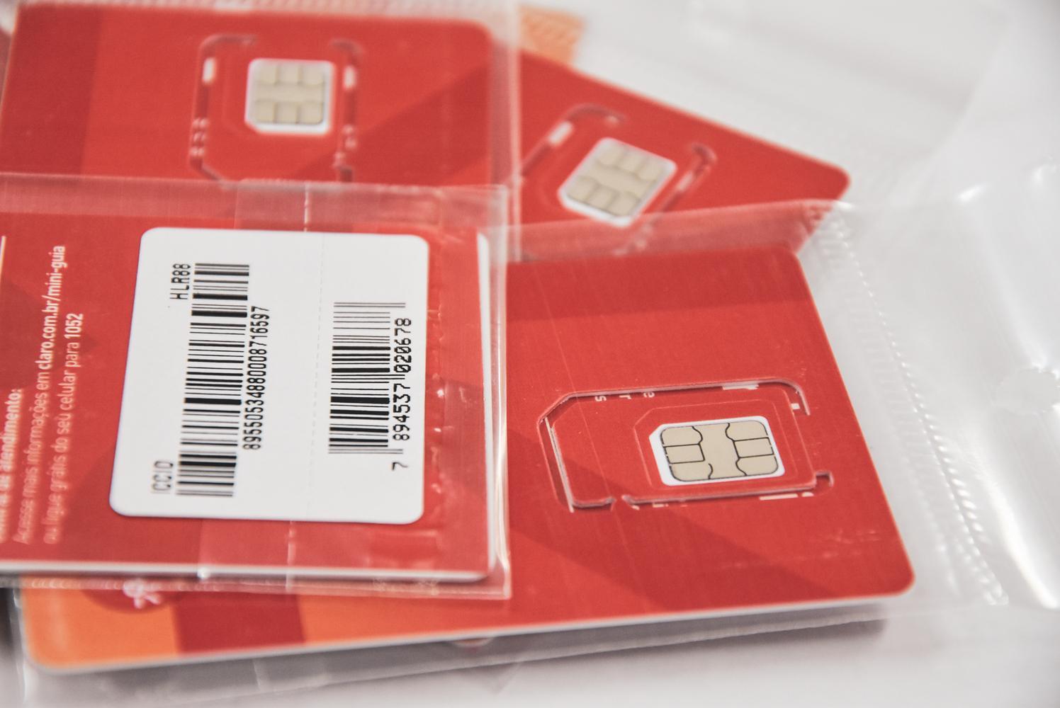 Chips de Dados Móveis distribuídos a alunos da UFPI cadastrados no Edital