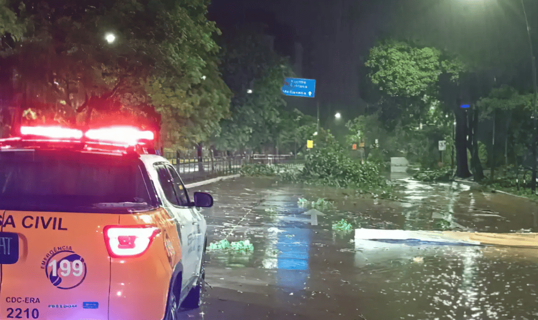 Chuva no Rio Grande do Sul