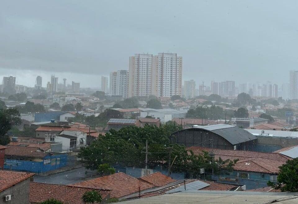 Fim de semana será de temporais no Piauí, com perigo de ventos fortes e descargas elétricas