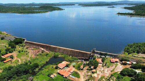 Reservatório de agua no Piauí