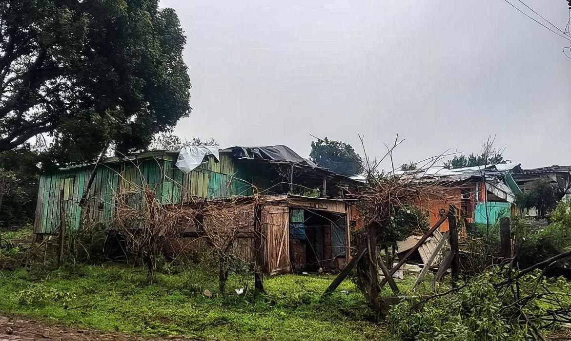 Destruição no Rio Grande do Sul
