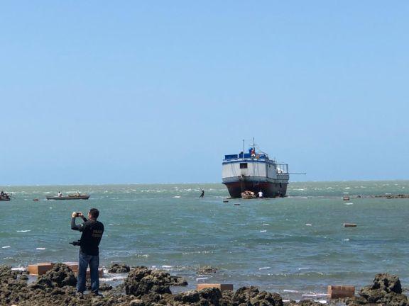 Navio com cigarro foi roubado
