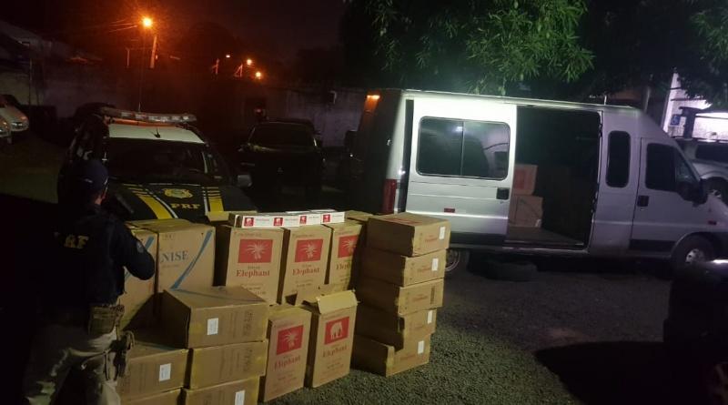 Carga de cigarros foi encaminhada ao pátio da Polícia Federal em Teresina