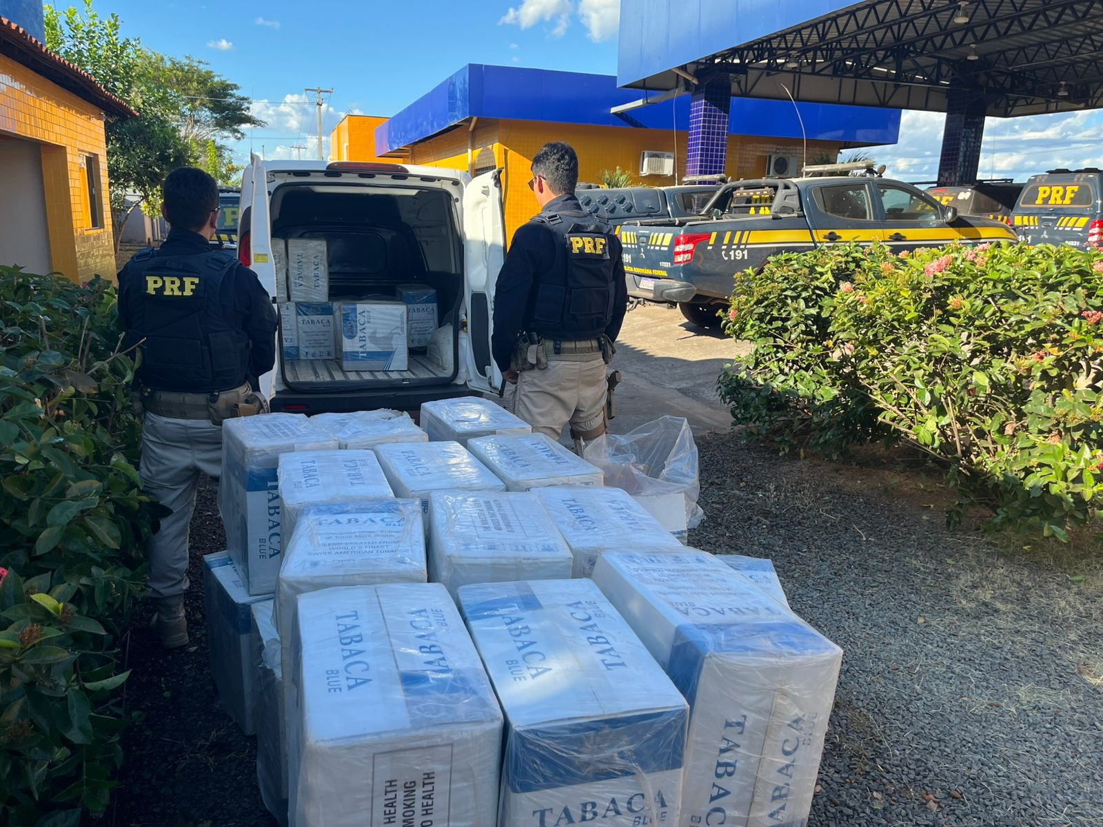 Carga foi apreendida pela PRF em Piripiri