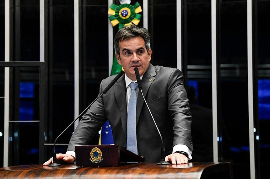 O senador Ciro (PP-PI) comemorou a aprovação de seu projeto pelo Plenário; texto segue à sanção presidencial
