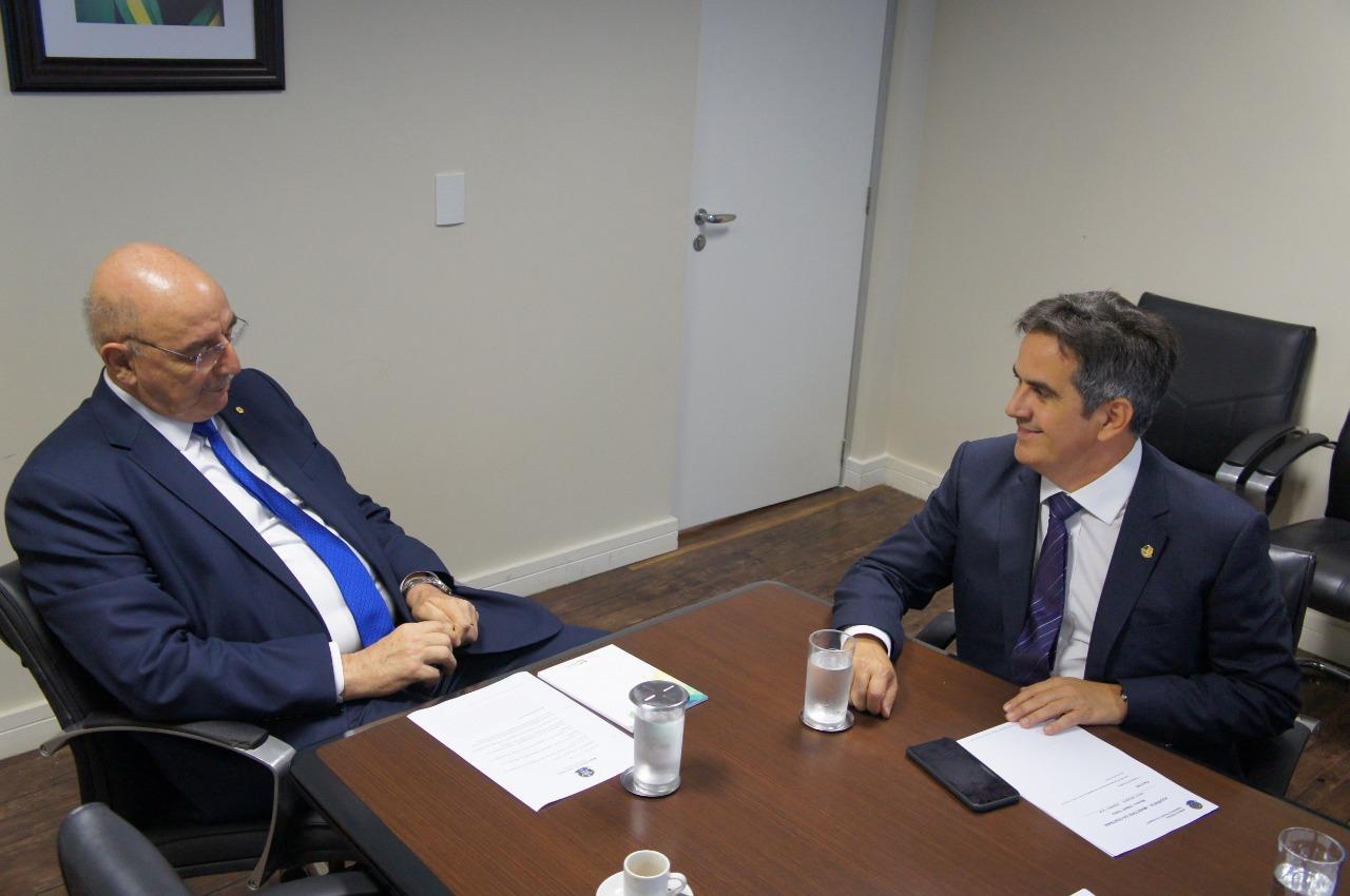 No encontro com ministro Osmar Terra, Ciro Nogueira também tratou de recursos para a área da Assistência Social de Teresina