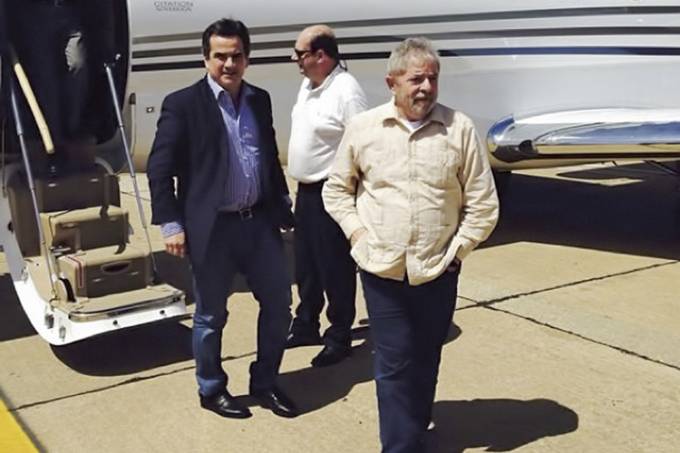 Com Lula: o petista já foi considerado pelo senador o melhor presidente de todos os tempos