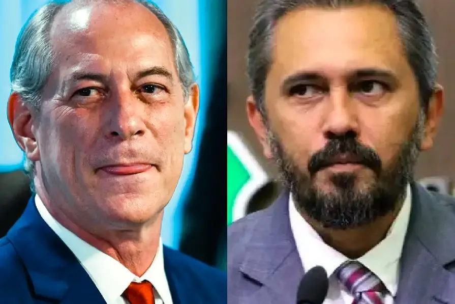 O ex-governador Ciro Gomes (PSDB) e o governador do Ceará, Elmano de Freitas 