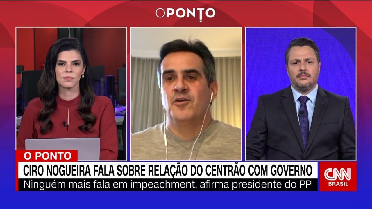 Ciro Nogueira foi entrevistado por Renata Agostini e Caio Junqueira