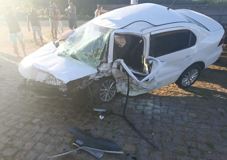Carro de uma das vítimas