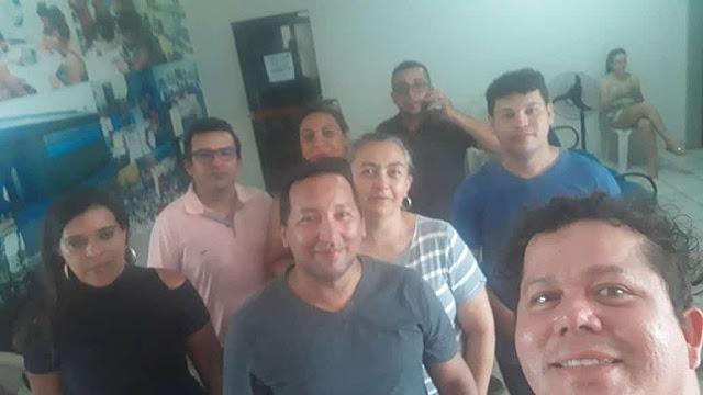 Candidatos no prédio da SEDESC em Parnaíba