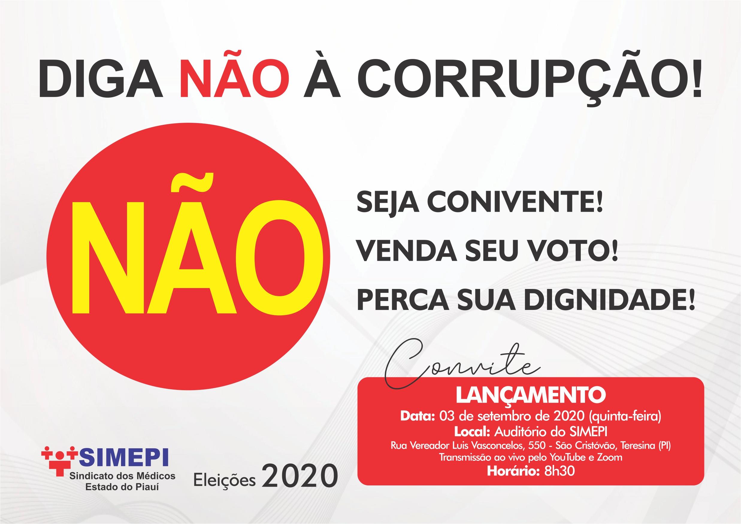 Campanha contra Corrupção 2020