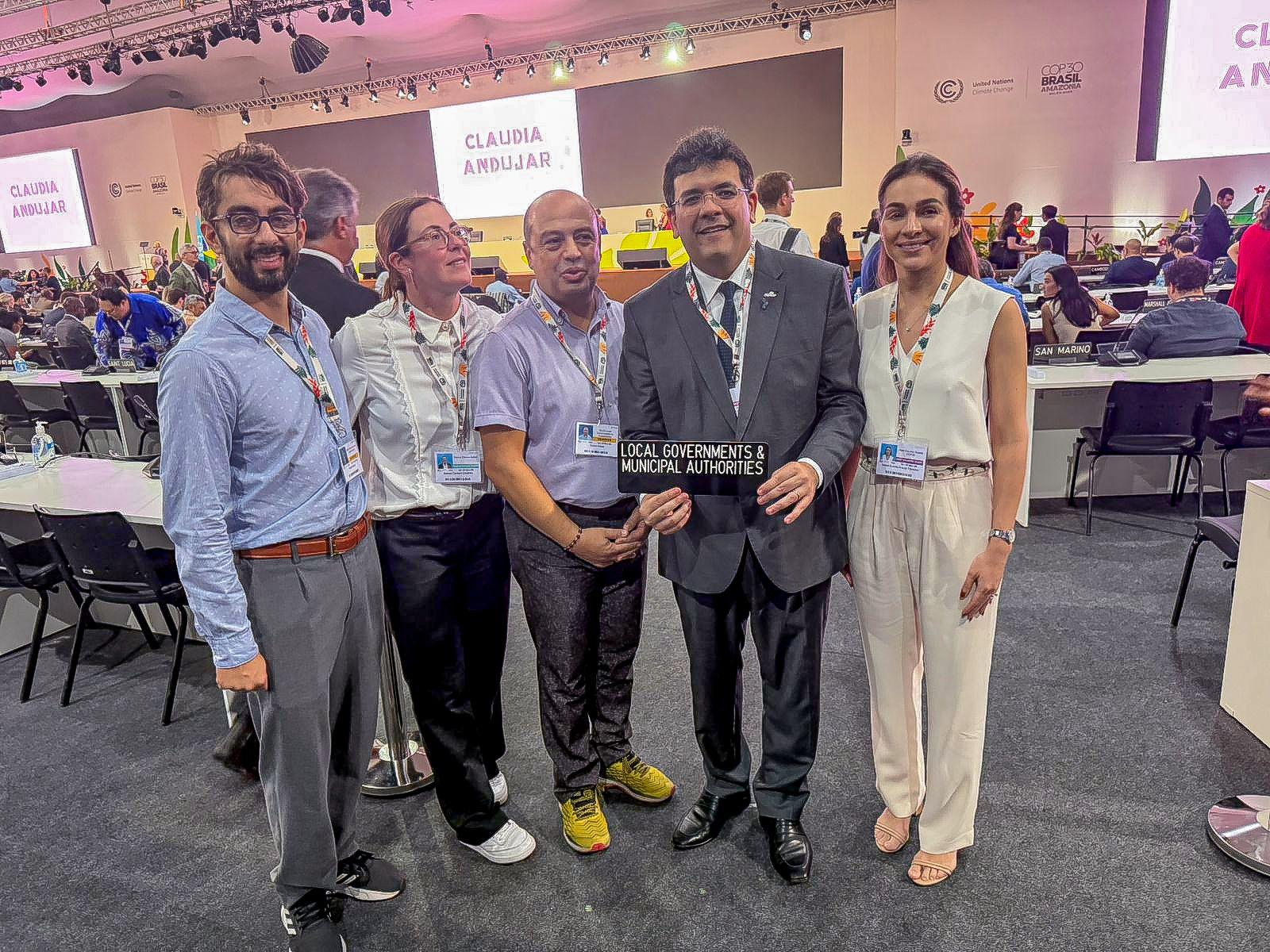 Rafael Fonteles, como presidente do Consórcio Nordeste, representa  o bloco de governos subnacionais de todo o mundo