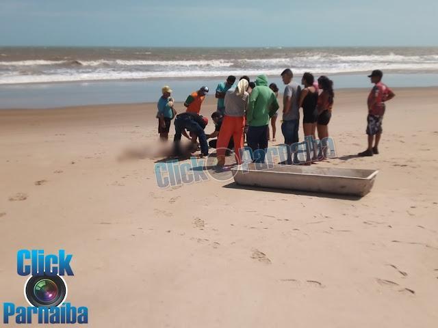 Corpo foi encontrado na praia Pedra do Sal