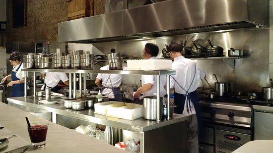 Cozinha de restaurante