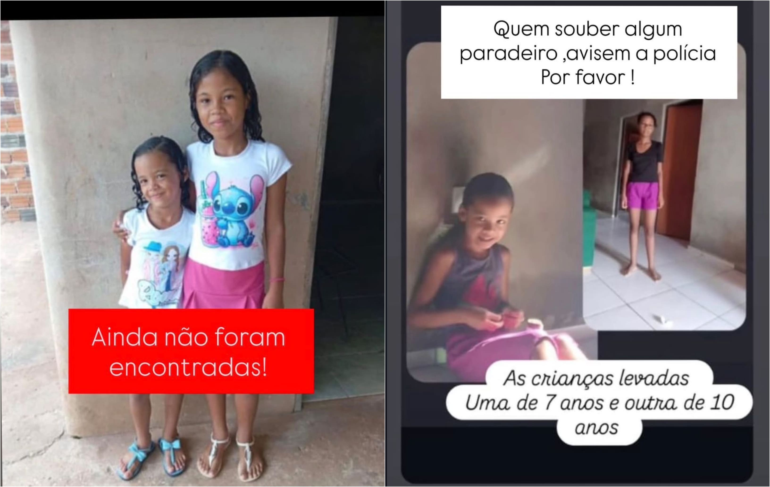 Crianças desaparecidas estão sendo procuradas na cidade de Barras