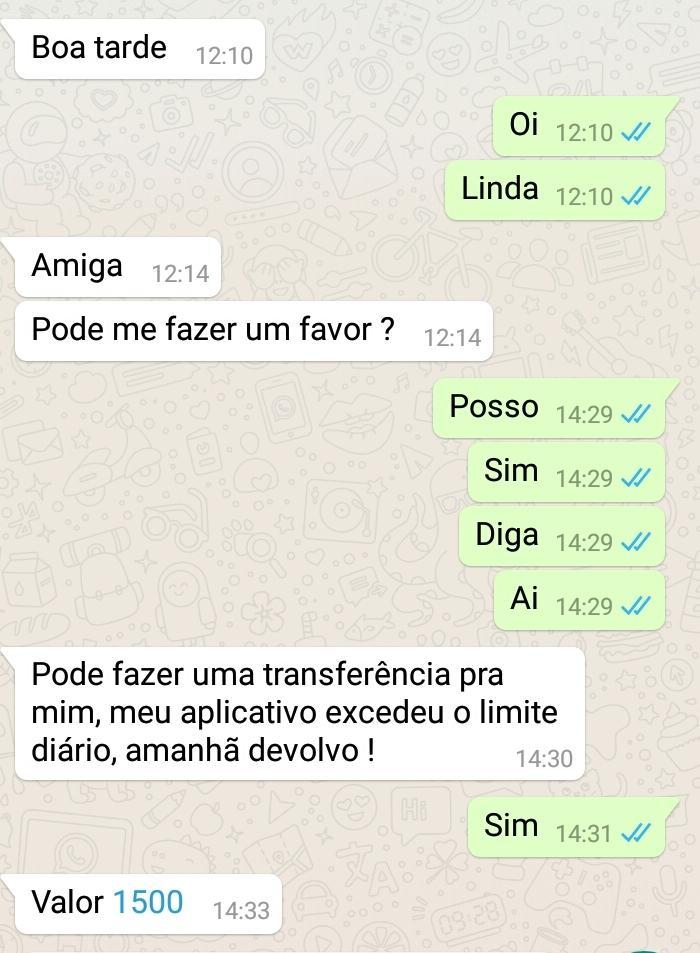 Criminosos clonam WhatsApp de secretária e aplicam golpe