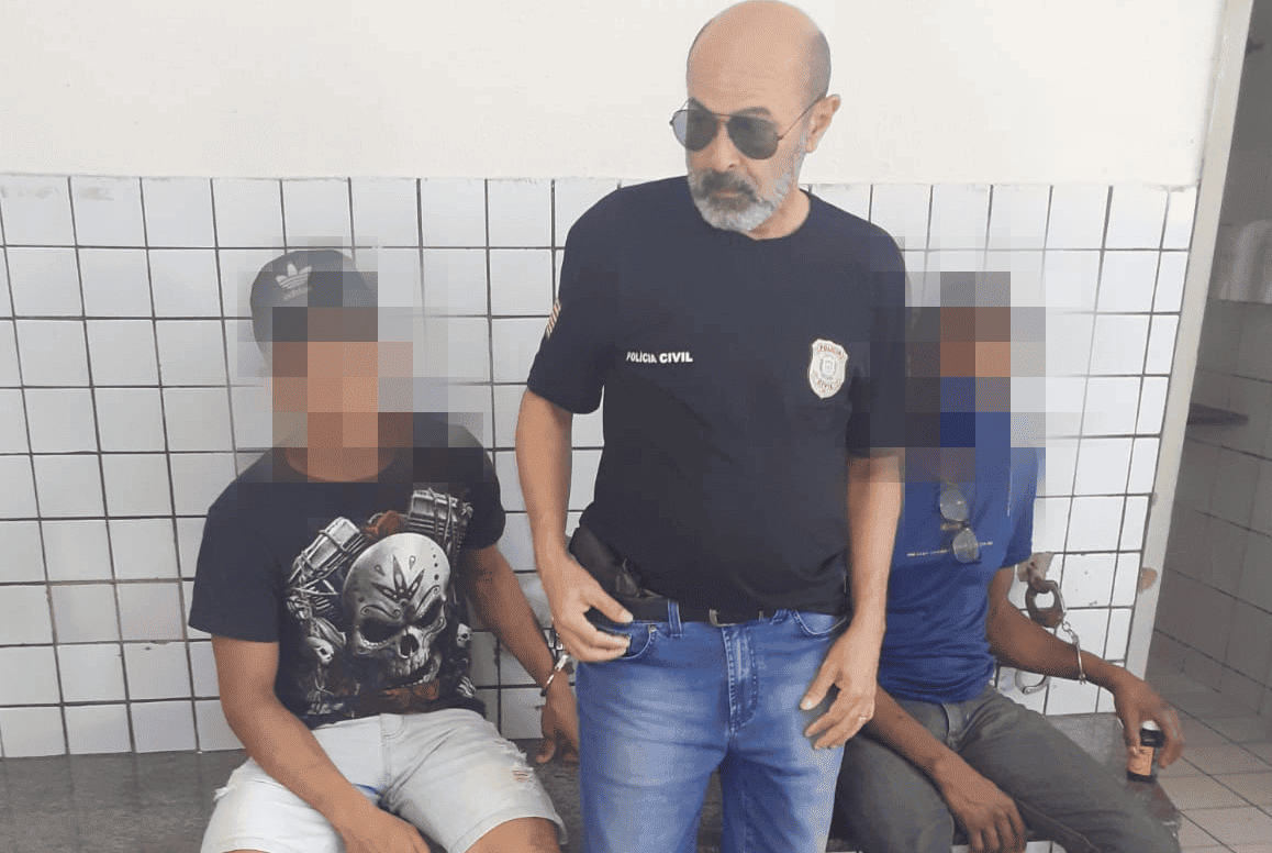 Criminosos foram presos em Nazária
