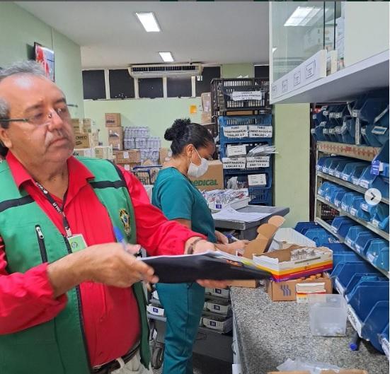 Fiscalização do CMR/PI no HUT