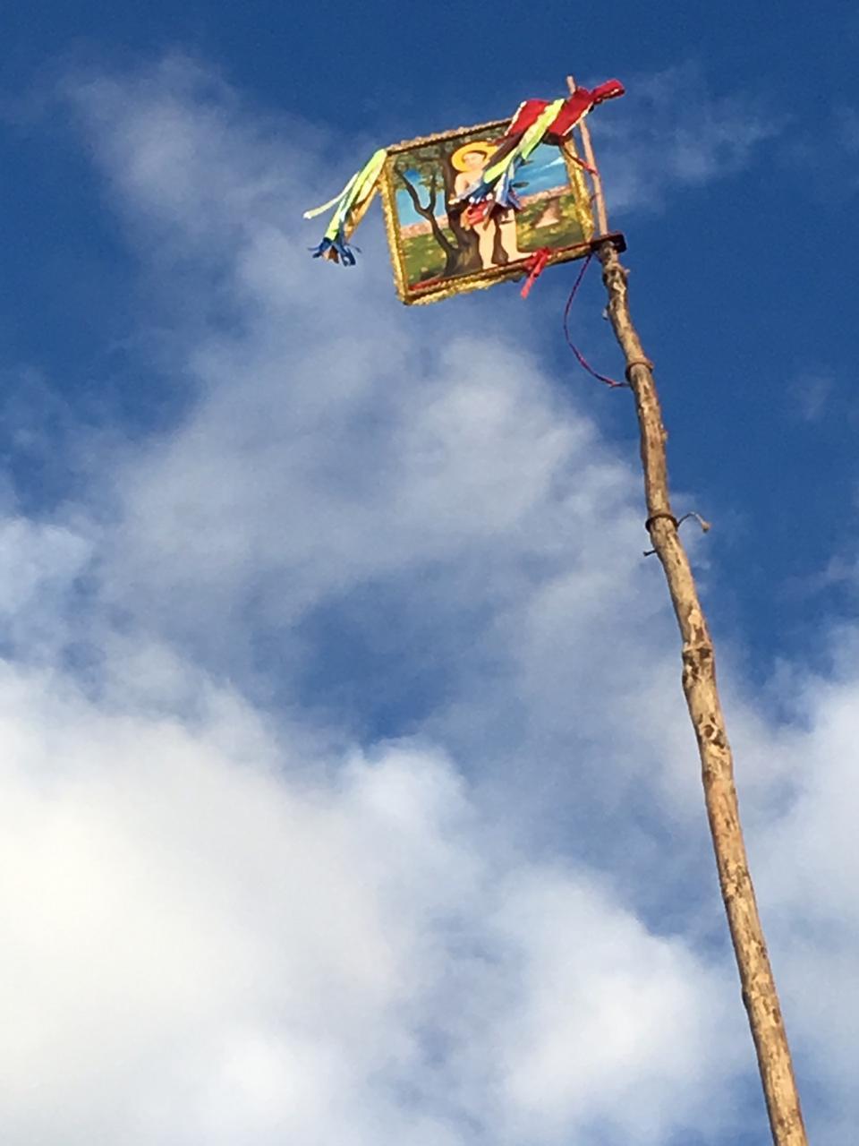 Santo Guerreiro da boa causa São Sebastião