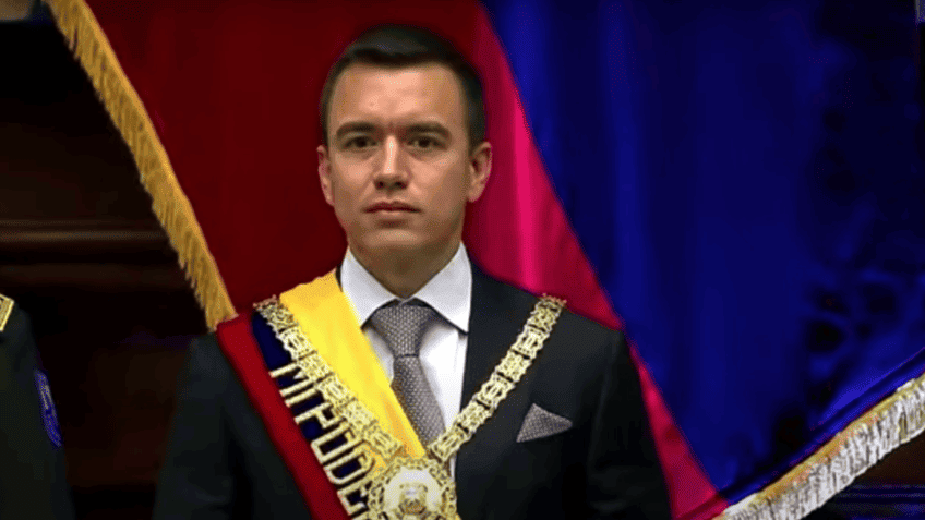 Daniel Noboa presidente do Equador