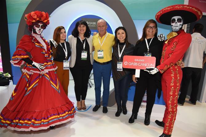 Grupo hoteleiro mexicano divulga resort na ABAV