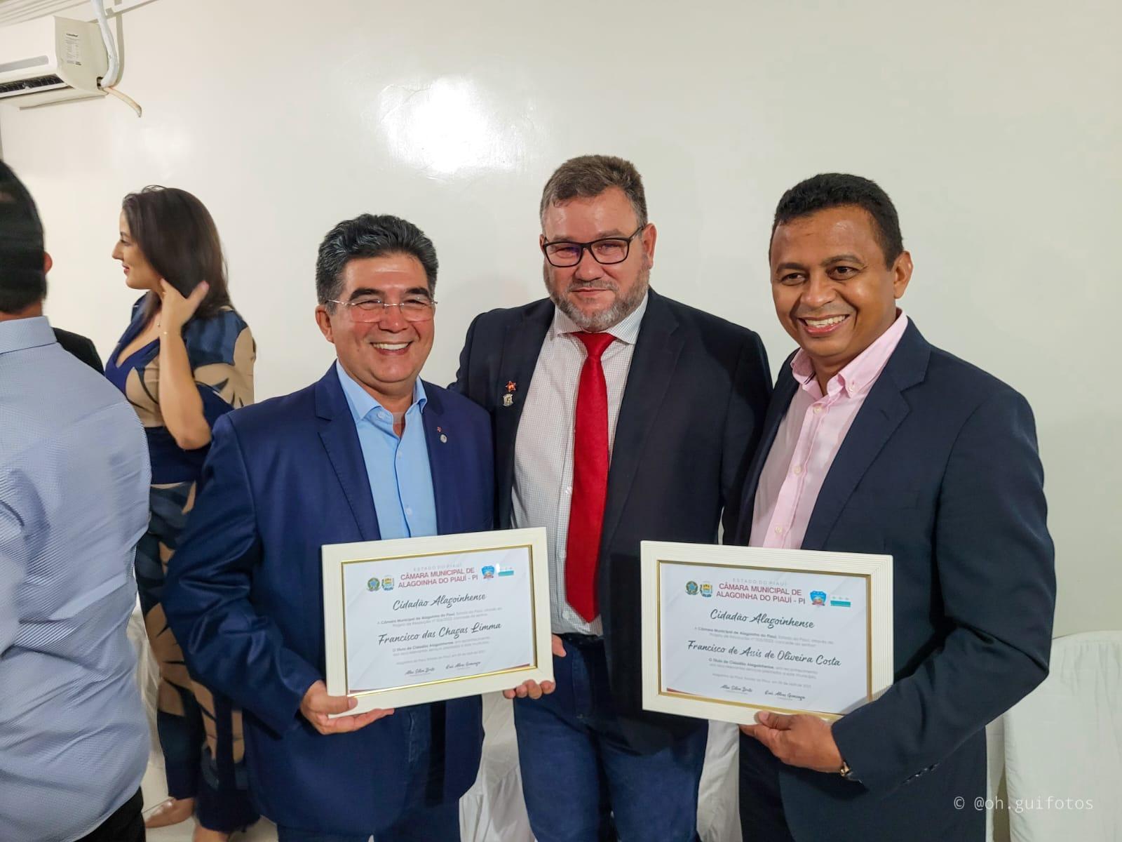 Deputado Limma recebe título de cidadania