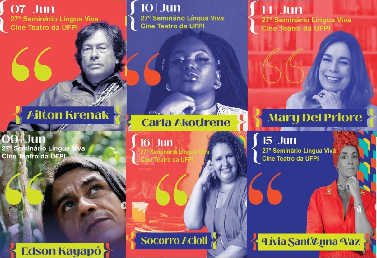 Grandes nomes da literatura nacional e internacional participam do Salipi 2024