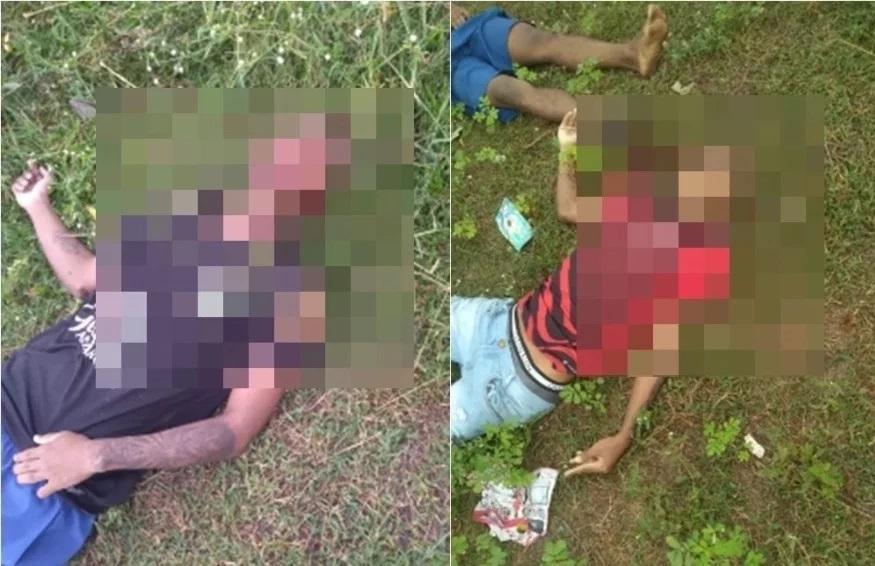 Os corpos dos jovens foram encontrados em um campo de futebol
