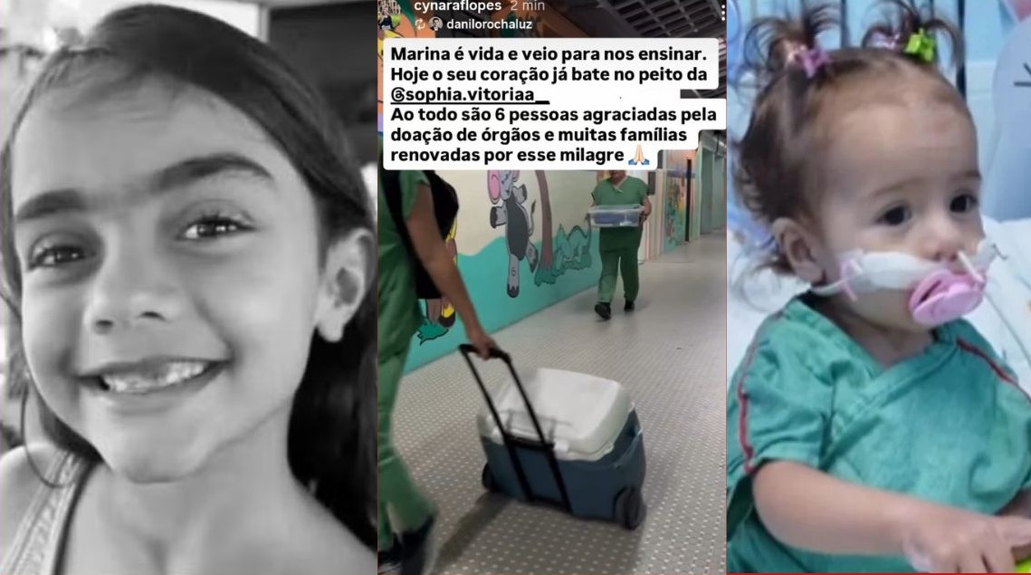 Coração de criança morta em Teresina salva bebê que lutava contra doença grave no Ceará