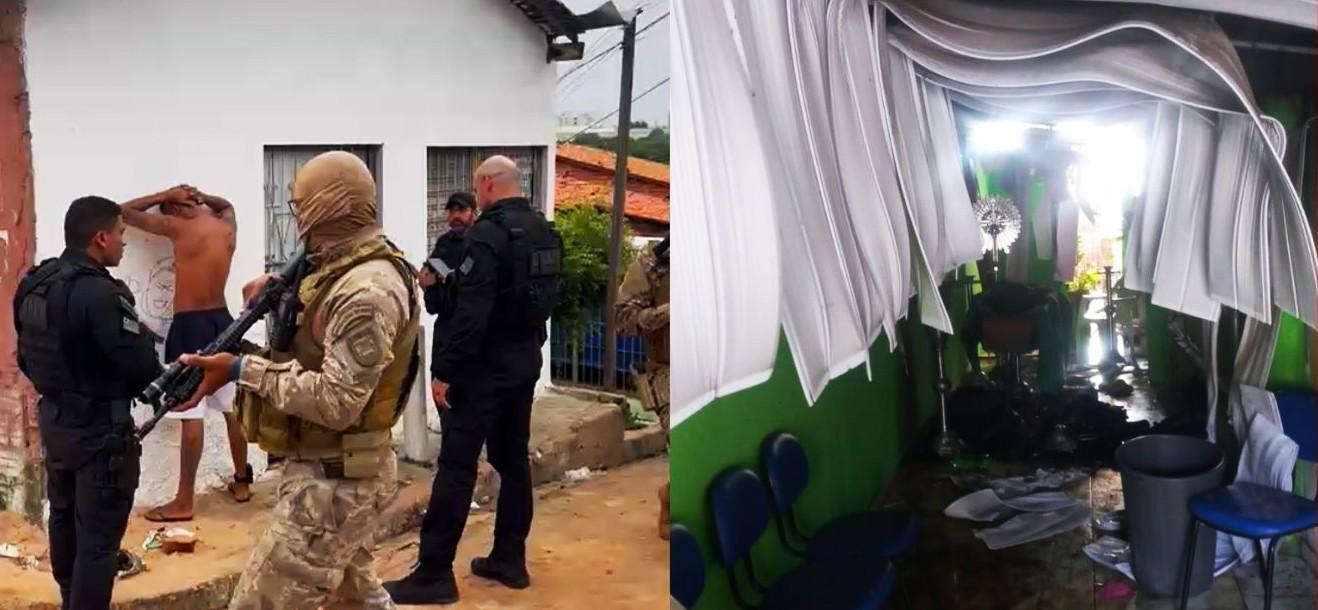 Operação da SSP-PI cumpre mandados e prende suspeito de participação em ataque a velório na zona Norte de Teresina.