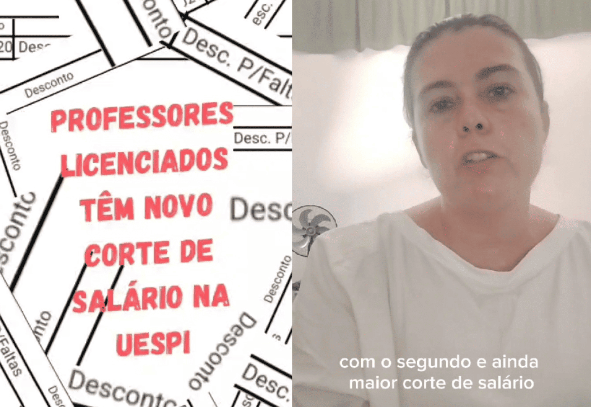 Professores tiveram seus salários reduzidos em 70% durante o mês de fevereiro, em decorrência da greve na instituição, dizem as lideranças grevistas.